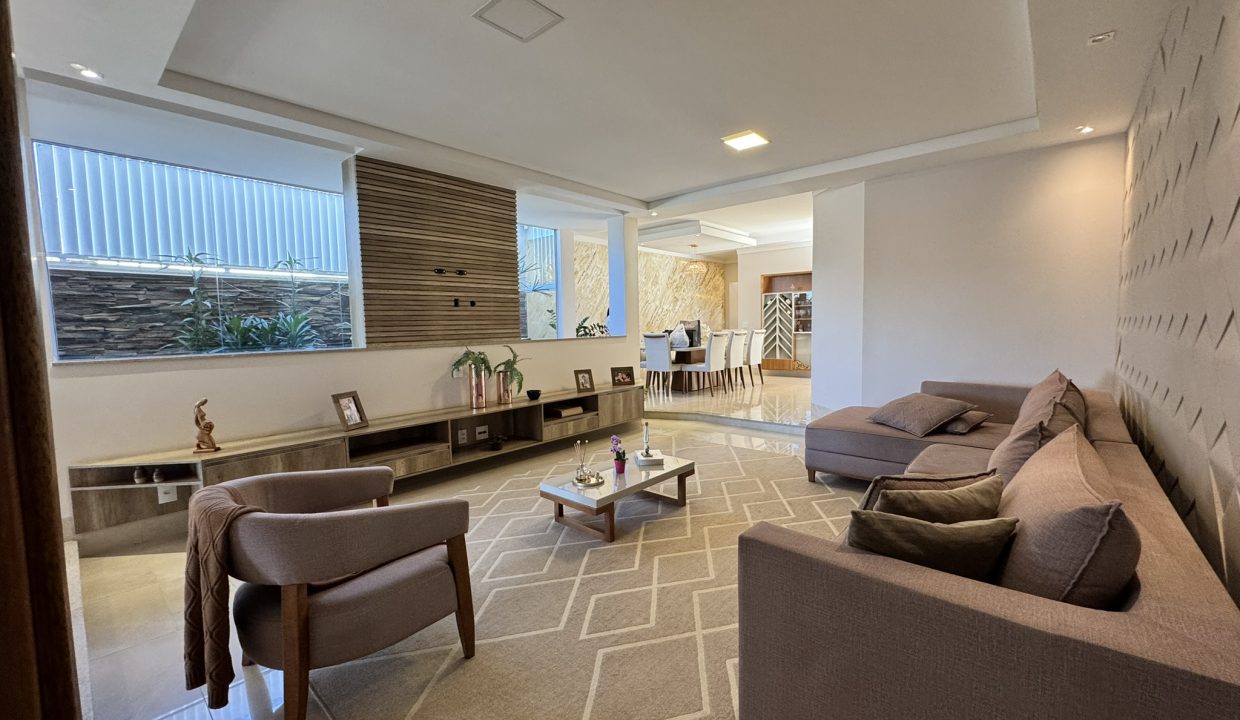 Sala Estar com jardim